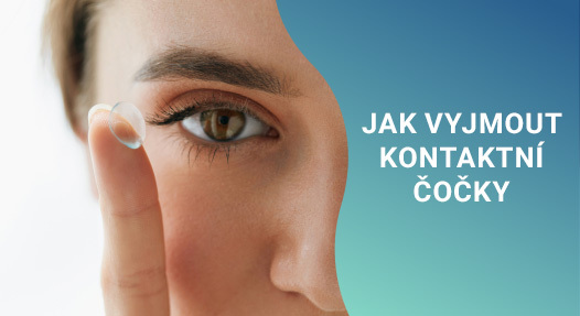 Jak vyjmout kontaktní čočky
