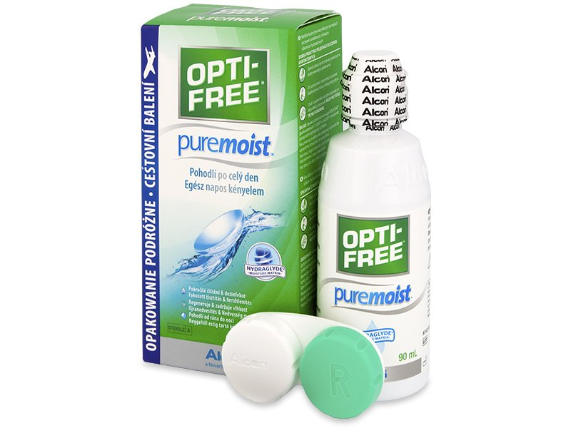 Tekočina OPTI-FREE PureMoist 90 ml 