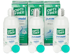 Tekočina OPTI-FREE PureMoist 3x 300 ml 