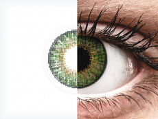 Air Optix Colors - Green - brez dioptrije (2 leči)