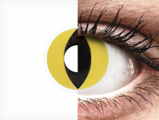 ColourVUE Crazy Lens - Cat Eye - brez dioptrije (2 leči)