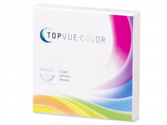 TopVue Color - True Sapphire - z dioptrijo (2 leči)
