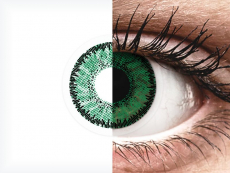 SofLens Natural Colors Emerald - brez dioptrije (2 leči)