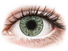 FreshLook Colors Green - z dioptrijo (2 leči)