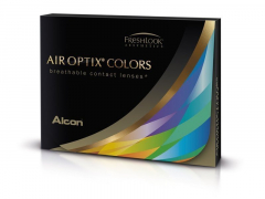 Air Optix Colors - Brilliant Blue - z dioptrijo (2 leči)