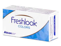 FreshLook Colors Sapphire Blue - brez dioptrije (2 leči)