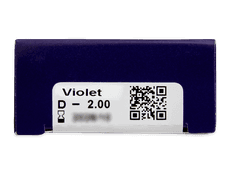 TopVue Color - Violet - z dioptrijo (2 leči)