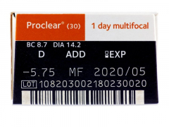 Proclear 1 Day multifocal (30 leč)