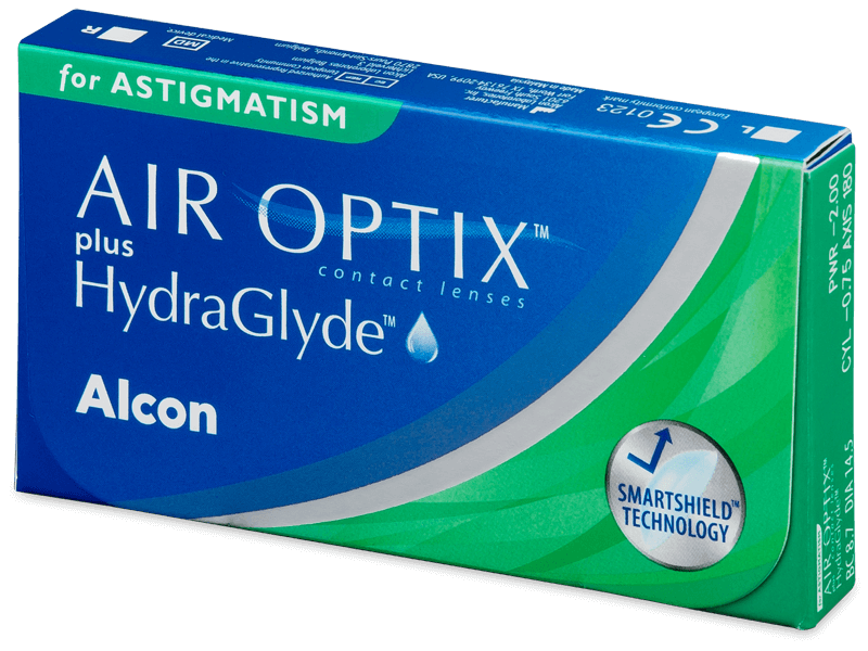 Air Optix plus HydraGlyde for Astigmatism (3 leče)