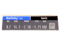 Biofinity Toric (3 leče)