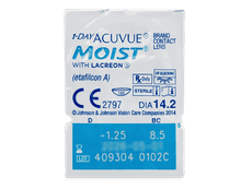 1 Day Acuvue Moist (30 leč)
