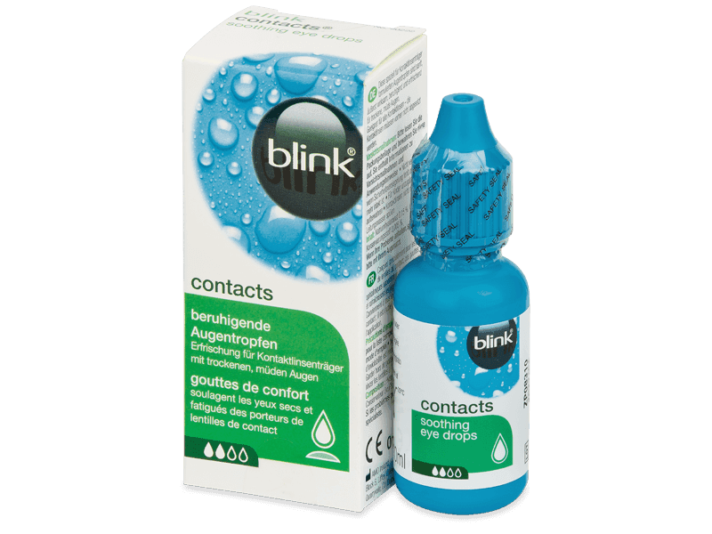 Kapljice za oči Blink Contacts 10 ml 