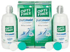 Tekočina OPTI-FREE PureMoist 2 x 300 ml 